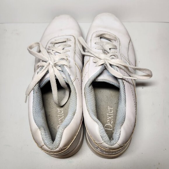 Women's Size 10 White Dexter Bowling Shoes Sneakers Tennis Shoes Save $$$ on Sho - Picture 6 of 8